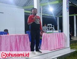 Hidupkan Semangat Olahraga, Pj Kades Huidu Buka Turnamen Sepak Bola U-15 Tingkat Dusun