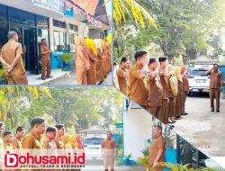 Pimpin Apel Kerja, Sekdis Muchtar Potutu: “Kominfo Harus Hebat, Fokus pada Kebahagiaan Kerja”