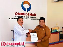 Urai Masalah Aset dengan UMGO, Sekda Kabupaten Gorontalo Terima LHP dari Ombudsman RI