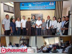 Jajaran Puskud Sulut Kunjungan Audiensi ke Dinas Koperasi Provinsi