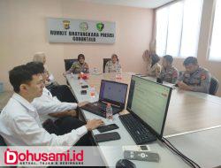 RS Bhayangkara & Dukcapil Kab. Gorontalo Latih Operator Aplikasi ST SEHATI