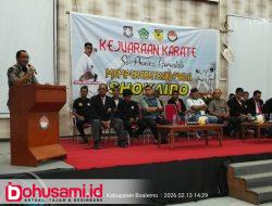 Buka Kejuaraan Karate Shokaido se-Provinsi Gorontalo, Wabup Lahmudin Hambali Berharap Kebangkitan Prestasi dan Ekonomi