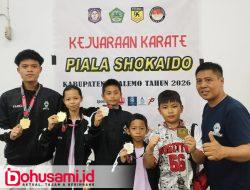 Tim Karate Gojukai Gorontalo Borong Medali di Piala Shokaido 2026