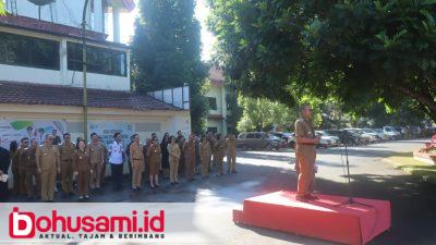 Apel Awal Bulan Februari, Wali Kota Caroll Minta ASN Tomohon Ingat Komitmen Aparat