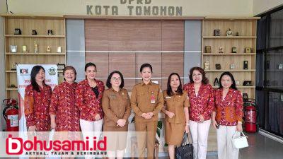 Dorong Perda bagi Batik Tomohon, Dekranasda audiensi ke DPRD