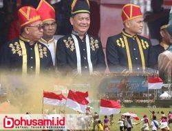 Wali Kota Caroll Hadiri Upacara Peringatan Peristiwa Merah Putih 14 Februari