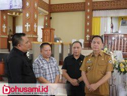 Wali Kota Caroll Melayat atas Meninggalnya Pastor Kornelius Motoh