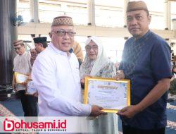 Bupati Sofyan Serahkan Penghargaan Gender Equality Award Tingkat OPD