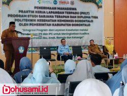 Pemkab Gorontalo Sambut Mahasiswa PKLT Poltekkes Kemenkes Gorontalo