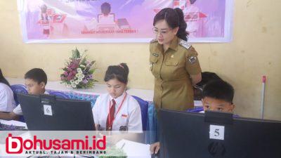 Token Dirilis Wawali Sendy, 1306 Siswa SD Tomohon Ikut Tes Kemampuan Akademik