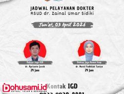 RSUD dr. Zainal Umar Sidiki Pastikan Pelayanan Tetap Siaga 24 Jam di Hari Libur Wafat Isa Almasih