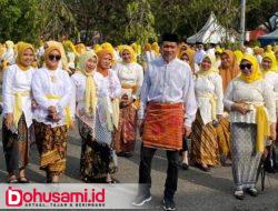 Lepas Jas Putih Sejenak, Nakes RSUD ZUS Unjuk Kebolehan di Tari Dana-Dana Kolosal