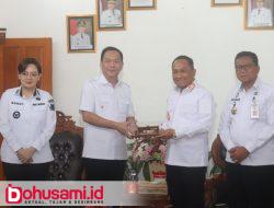 Kunjungi Tomohon, Wali Kota Caroll dan Wawali Sendy Sambut Kanwil Kemenkum Sulut