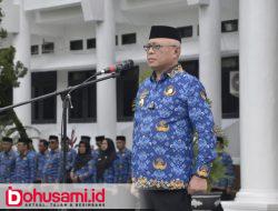 Bupati Sofyan Puhi Pimpin Apel Korpri dan Peringatan Harkitnas ke-118