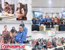 Wali Kota Caroll dan Wawali Sendy Paparkan Manajemen Talenta Pemkot Tomohon di BKN
