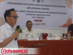 Wali Kota Caroll Hadiri Pencanangan ‘Kelurahan Cantik”