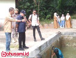 Bupati Sofyan Tinjau Penataan Kembali Wisata Taluhu Barakati