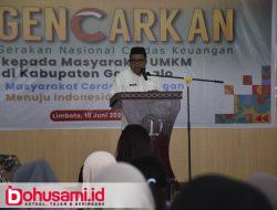 Pemkab Gorontalo Dukung Literasi Gerakan Nasional Cerdas Keuangan