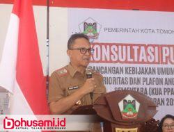 Wakili Wali Kota, Sekdakot Edwin Hadiri KUA PPAS Tomohon Tahun 2027