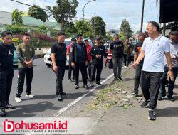 Didampingi Sekkot, Wali Kota Caroll Inspeksi Lapangan