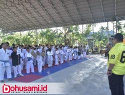 Peringatan HUT Bhayangkara Ke-80, Sekda Sugondo Buka Kejuaraan Karate Antar Polsek Se-Kabupaten Gorontalo