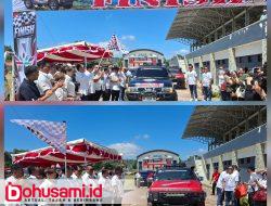 Ikut Jadi Peserta, Wali Kota Caroll dan Wawali Sendy Lepas Tomohon Rally Wisata 2026