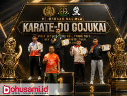 Karateka Muda Moh Fitroh Ramadhan Huntua Raih Juara I Kejurnas Gojukai Piala Jaksa Agung RI 2026