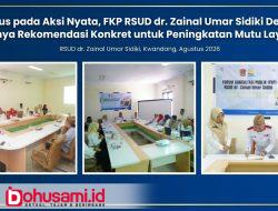 Fokus pada Aksi Nyata, FKP RSUD dr. Zainal Umar Sidiki Desak Lahirnya Rekomendasi Konkret untuk Peningkatan Mutu Layanan
