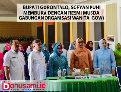 Bupati Sofyan Puhi Buka Musda Gabungan Organisasi Wanita (GOW) Kabupaten Gorontalo