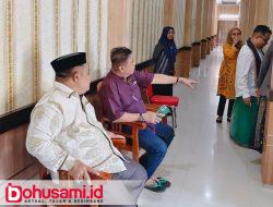 Kunjungi Pemondokan Kafilah MTQ, Sekda Sugondo Beri Semangat dan Motivasi Peserta