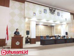 Wakili Wali Kota, Wawali Sendy Sampaikan KUA-PPAS di Depan Paripurna Dewan