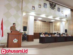 Wali Kota Caroll dan Wawali Sendy Hadiri Paripurna Bahas KUA PPAS