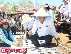 Pemkot Tomohon Dukung Polri Swasembada Bawang Putih Melalui Penanaman Serentak