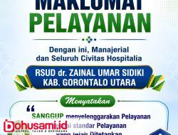 RSUD dr. Zainal Umar Sidiki Pertegas Komitmen Pelayanan Prima Melalui Maklumat Pelayanan