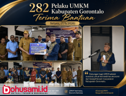 282 Pelaku UMKM di Kabupaten Gorontalo Terima Bantuan