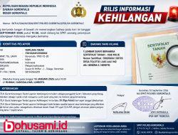 Warga Limboto Kehilangan Sertifikat Tanah, Laporkan Ke SPKT Polres Gorontalo