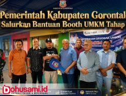 Pemda Kabgor Salurkan Bantuan Booth UMKM Tahap 2