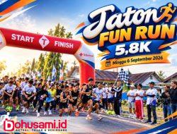 Ribuan Peserta Jaton Fun Run 5,8K Desa Kaliyoso Di Lepas Wabup Tonny