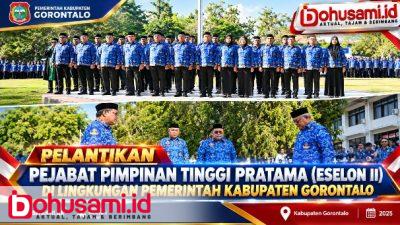 Lantik Pejabat Eselon II, Bupati Sofyan: Jabatan Adalah Amanah, Bukan Sekadar Kehormatan.
