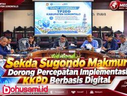 Sekda Sugondo Makmur Dorong Percepatan Implementasi KKPD Berbasis Digital