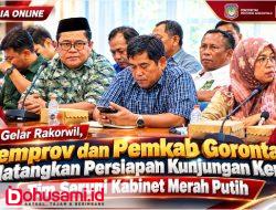 Gelar Rakorwil, Pemprov dan Pemkab Gorontalo Matangkan Persiapan Kunjungan Kerja Tim Seruni Kabinet Merah Putih