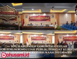 KPU Kabupaten Gorontalo Gelar Forum Konsultasi Publik, Perkuat Kualitas Pelayanan dan Keterbukaan Informasi